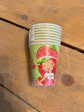 Strawberry Shortcake Party Cups